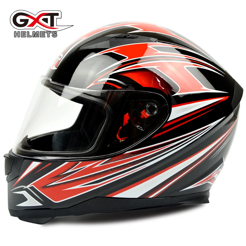 

GXT motorcycle helmet full cover full face four seasons safe chinstrap collar