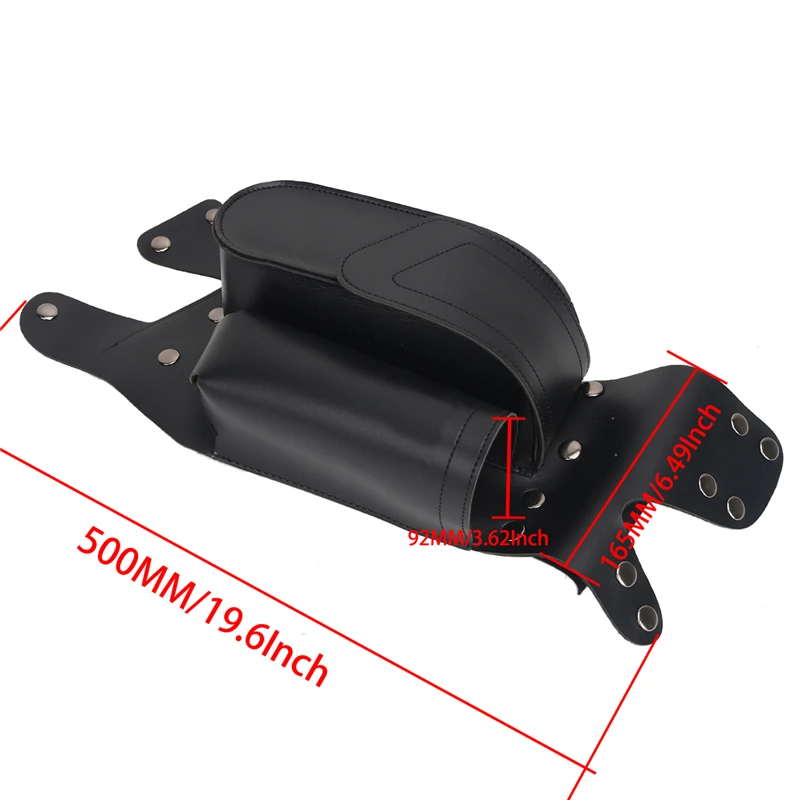 Left Saddlebag Guard Bag For Harley (13)