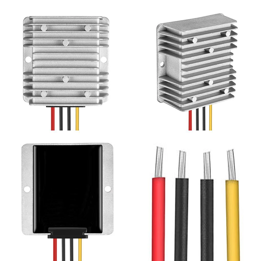 

Aluminum Shell Power Boost Transformer Voltage Converter Regulator DC 12V Step-up to DC 24V 3A 5A 8A 10A 12A
