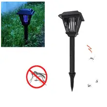 Светодиодный светильник на солнечных батареях для сада, сада, лужайки, наружного освещения для сада против комаров