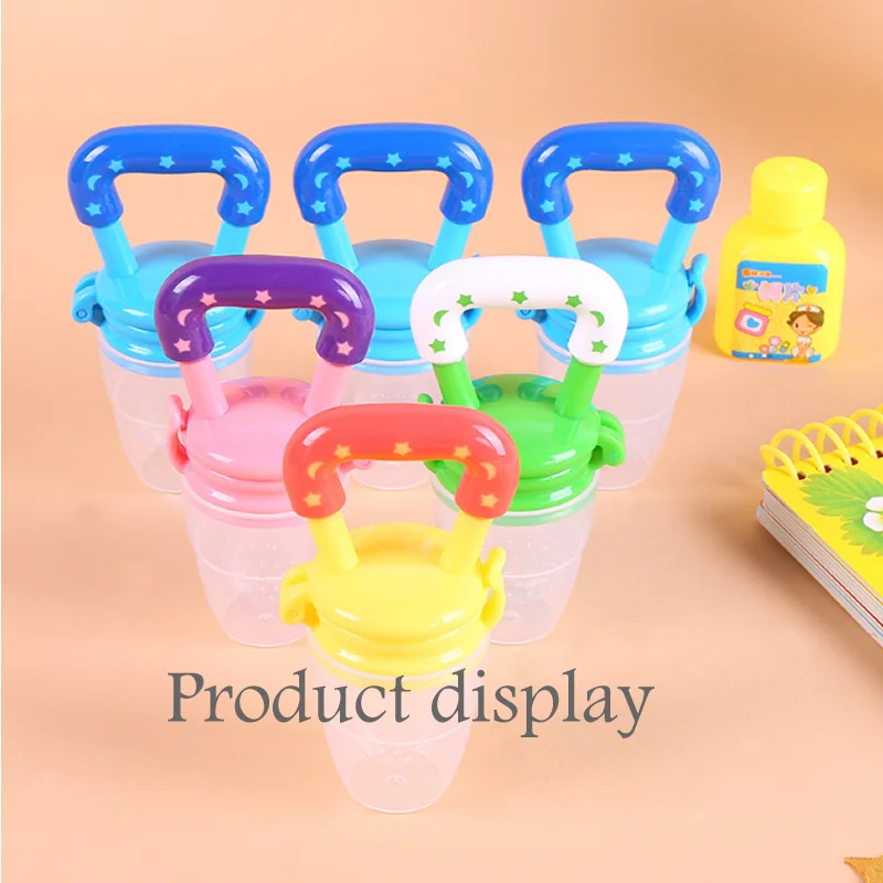 Baby food nipple feeder pacifier fruit feeding supplies silicone