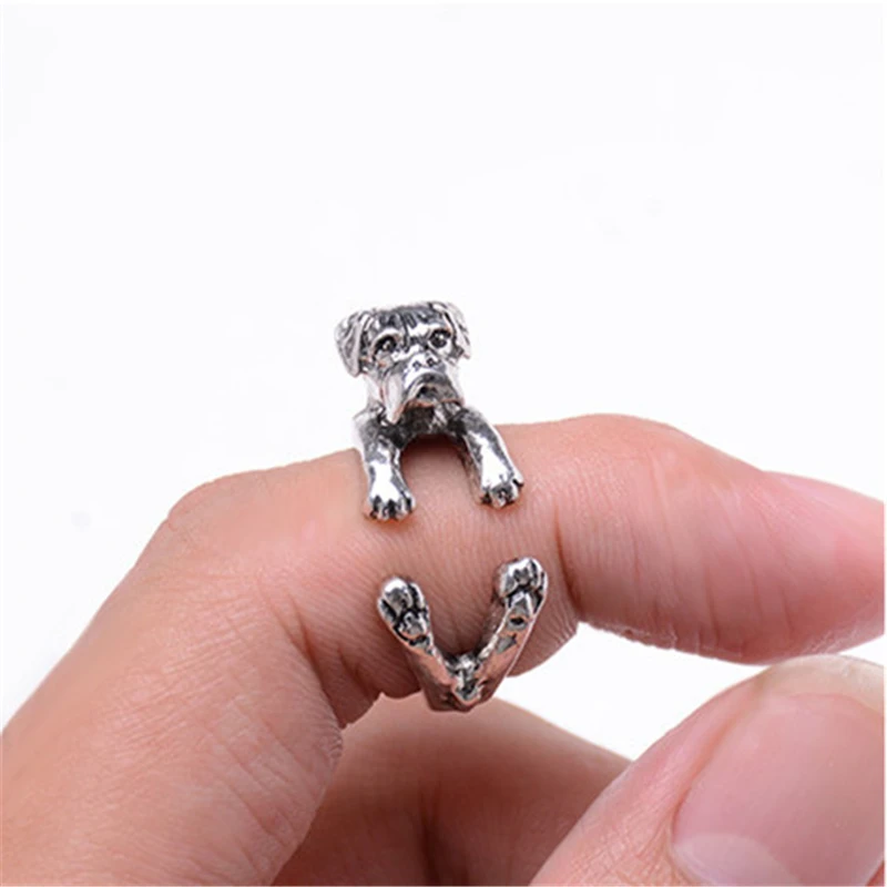 RONGQING 10pcs Wholesale 2016 Boxer Rings Vintage Bronze Adjustable