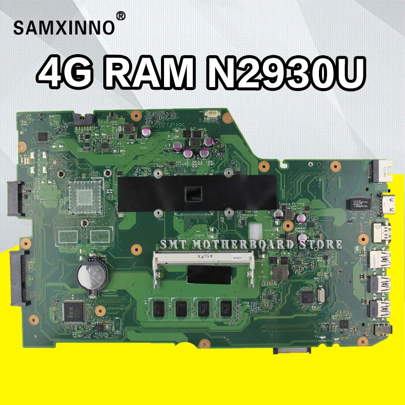

X751MA Motherboard N2930U 4 cores 4GB RAM REV:2.0 For ASUS K751M R752MA laptop Motherboard X751MA Mainboard X751MA Motherboard