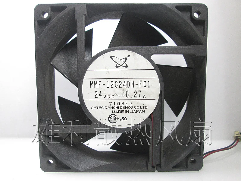 Бесплатная доставка. MMF-12C24DH-F01 24 V 0.27A (12 см) 12038 2-проводной Инвертор Вентилятор