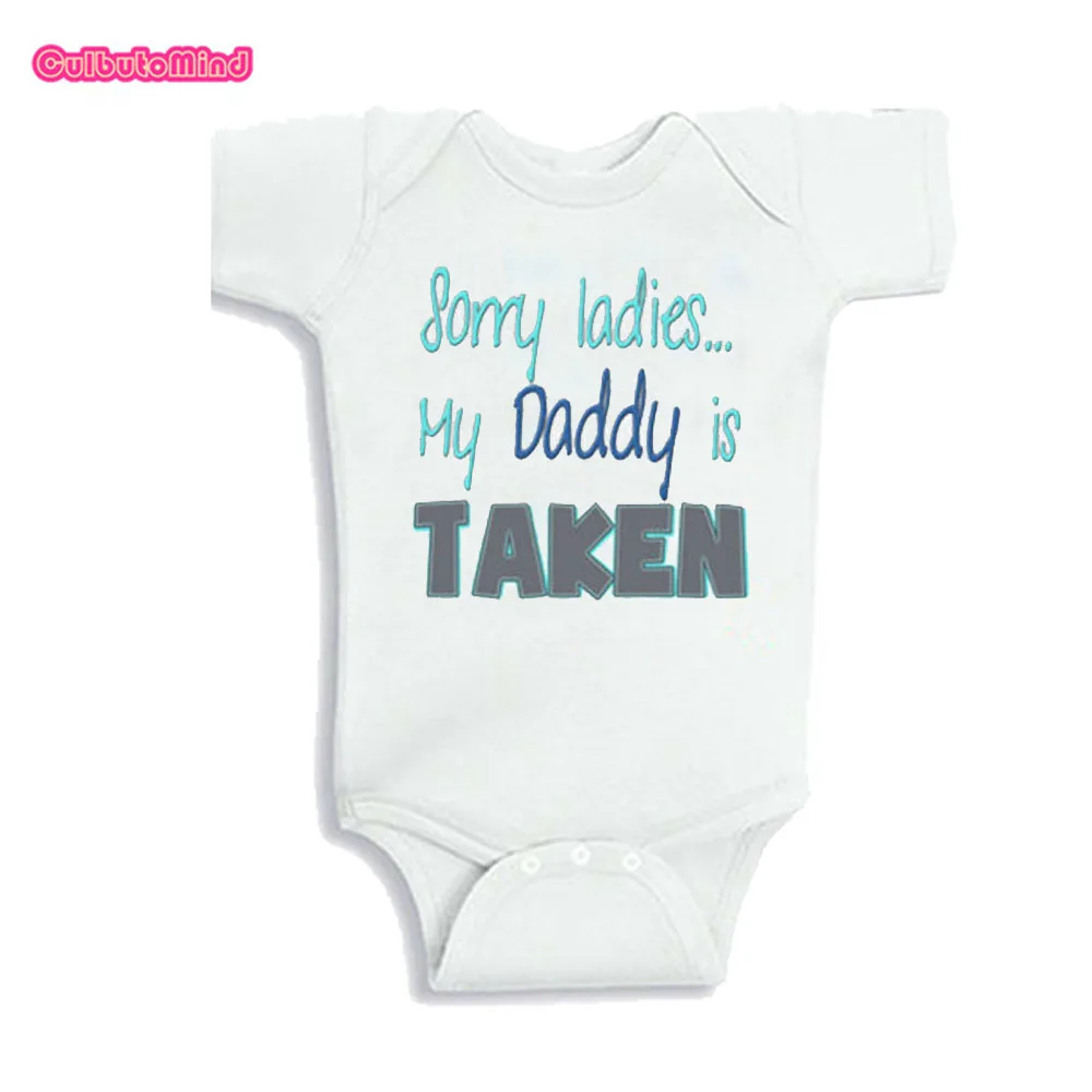 Sorry Ladies My DADDY'S/костюм для сна с длинными рукавами комбинезон 100% хлопок