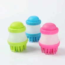 1PCS Pet Silicone Foot Wash Tool Gog Bath Massage Brush Hair Remover Shedding Shower Comb  Safe And Effective Cat Foot Brush