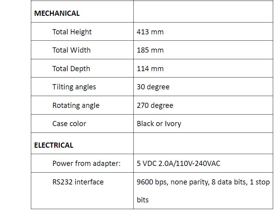 PD7000-UA lcd TFT 7 дюймов дисплей клиента реклама POS дисплей для кассового аппарата поддерживает Android