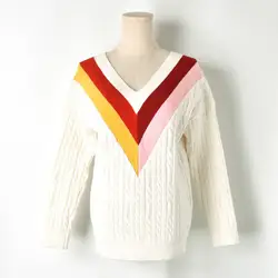 Подиумный дизайнерский свитер женский твист вязаный свитер и пуловеры зима Pull Hiver Femme 2018 модный джемпер Sueter Mujer