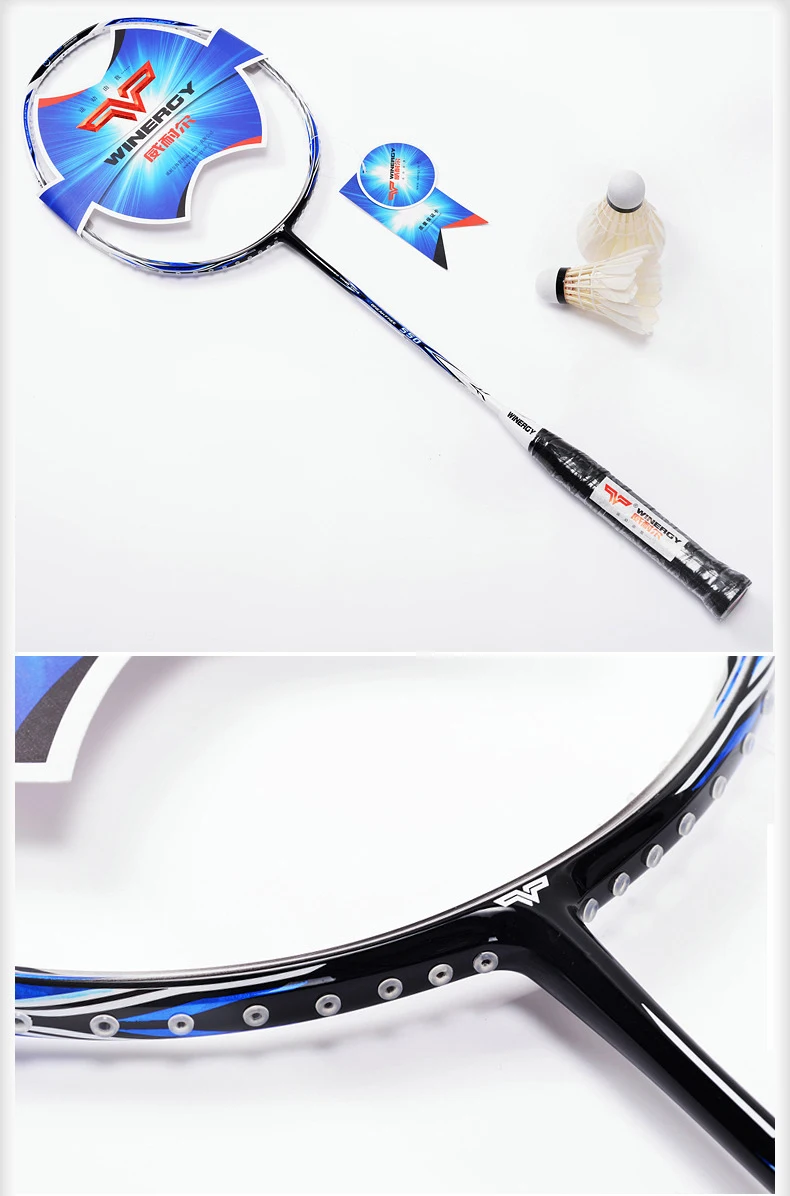 

one piece badminton racket racquet de badminton with string carbon badminton racquet light racket 2016