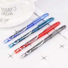 12 шт. 0,5 мм стираемая ручка красный синий черный стержень сменный гелевый набор чернильных ручек школьные офисные принадлежности канцелярские принадлежности студенческий подарок для детей