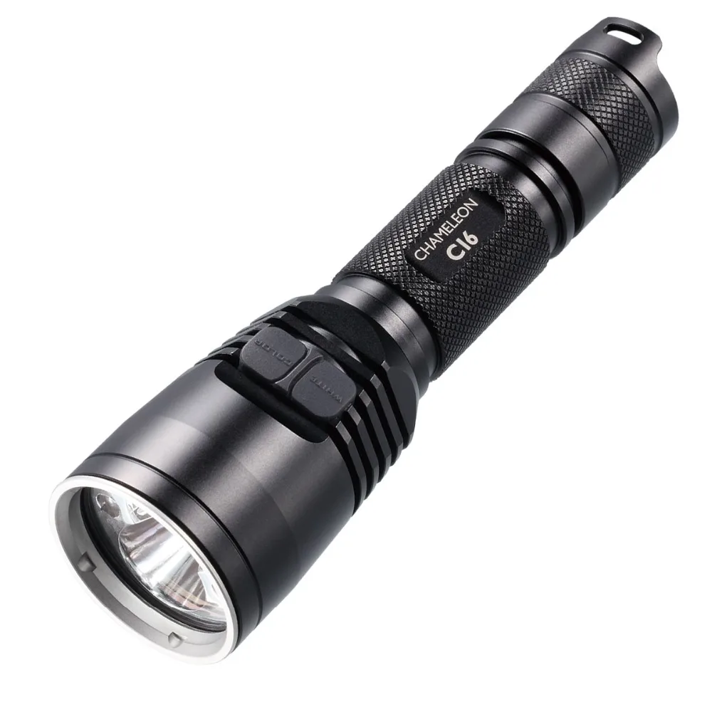 

Discount NITECORE CI6 440LM CREE XP-G2 R5 Chameleon Tactical LED Flashlight Without 18650 Battery Hunting Outdoor Camping Search