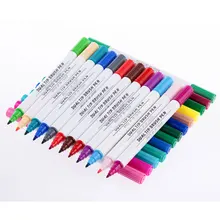 Двойной наконечник кисти ручки акварельные художественные ручки принадлежности Shcool манга маркер Детские эскизы раскраска Рисование художественные маркеры