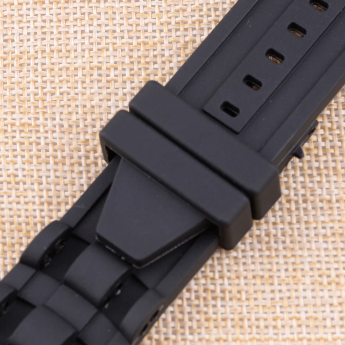 1 шт. 26 мм черный резиновый ремешок для часов Ремешок подходит для Invicta Pro Diver хронограф Коллекция