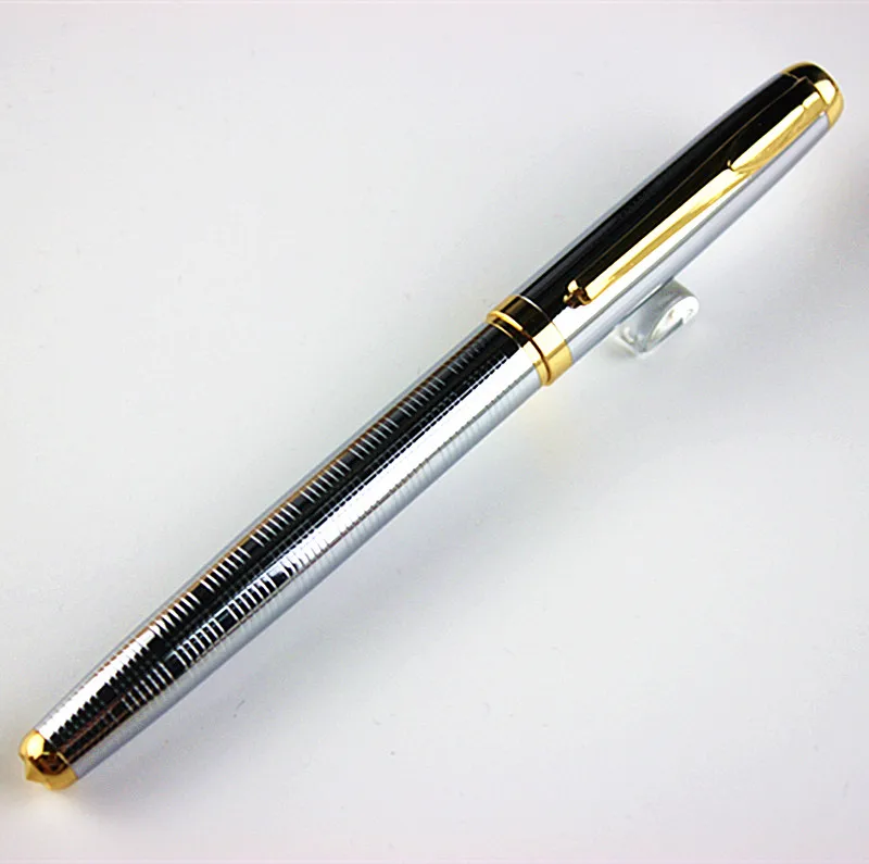 1 шт./лот ручки DIKA WEN Sonnet авторучка серебристого цвета материалы для письма|fountain pen