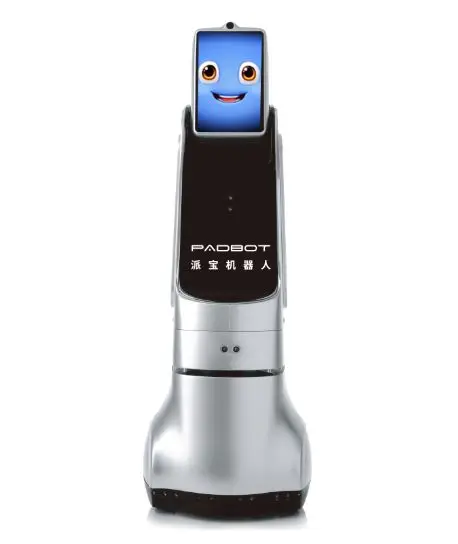 Робот PadBot X1 гуманоидный интерактивный для бизнеса робот с искусственным