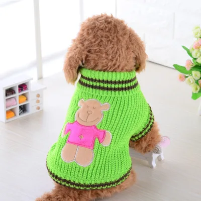 Новая классическая одежда для собак теплая одежда для щенков жилет куртка для домашнего питомца зимняя одежда для собак мягкий свитер для кота одежда для маленьких собак COOL01 - Цвет: 5