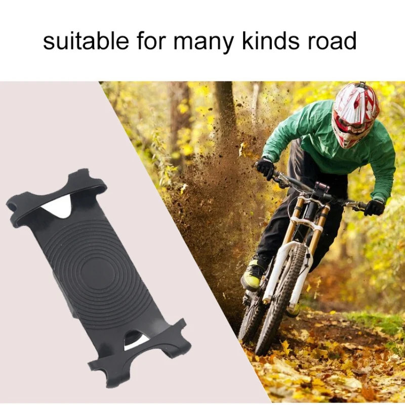 

Universal Silicone Bicycle Motorcycle Mobile Phone Holder Bike Mount Phone Holder For Cellphone GPS Handlebar Bracket Stand New