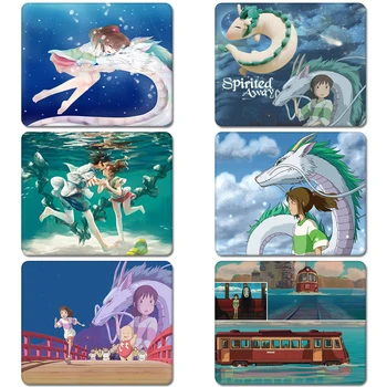 

Hayao Miyazaki Spirited Away Japanese Anime Nature Rubber Table Mouse Pad Laptop Computer Enclosure Mousepad Mat