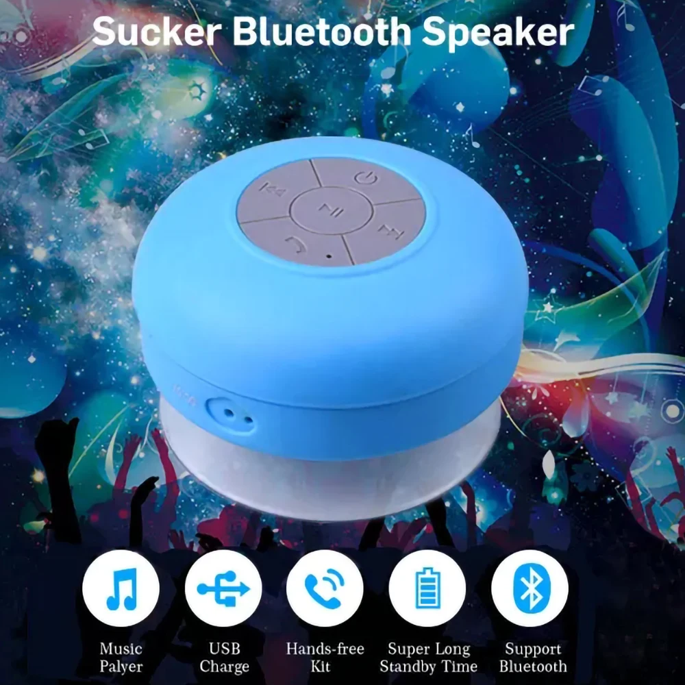 Мини Bluetooth водонепроницаемый беспроводной динамик портативный Громкая связь