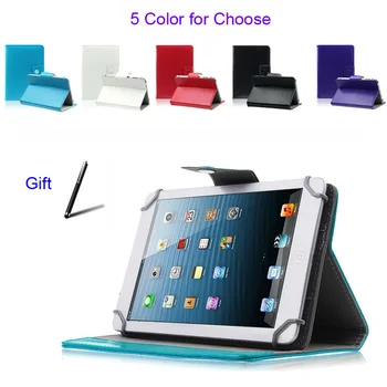 

For WEXLER TAB A732 7 Inch Tablet Universal PU Leather Book Cover Case NO CAMERA HOLE