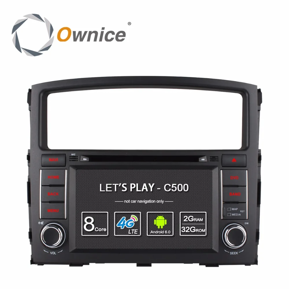 

Ownice C500 Android 6.0 4G SIM LTE Quad Core Car DVD Player for MITSUBISHI PAJERO V97 V93 With GPS Radio RDS 2GB RAM 16GB ROM