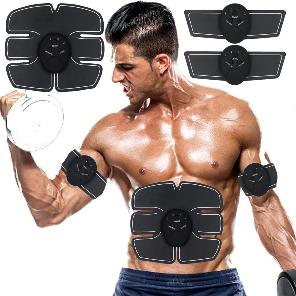 

Stimulator Muscle Trainer Ultimate Soft Impulse for Abdomen Back Training fitness Home Exercise Fat Body Massager Men Women