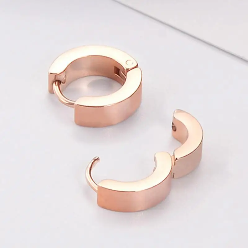 

Ear Stud Ear Clip Sweat-proof Titanium Steel Nickle Free Anti-allergy Earrings