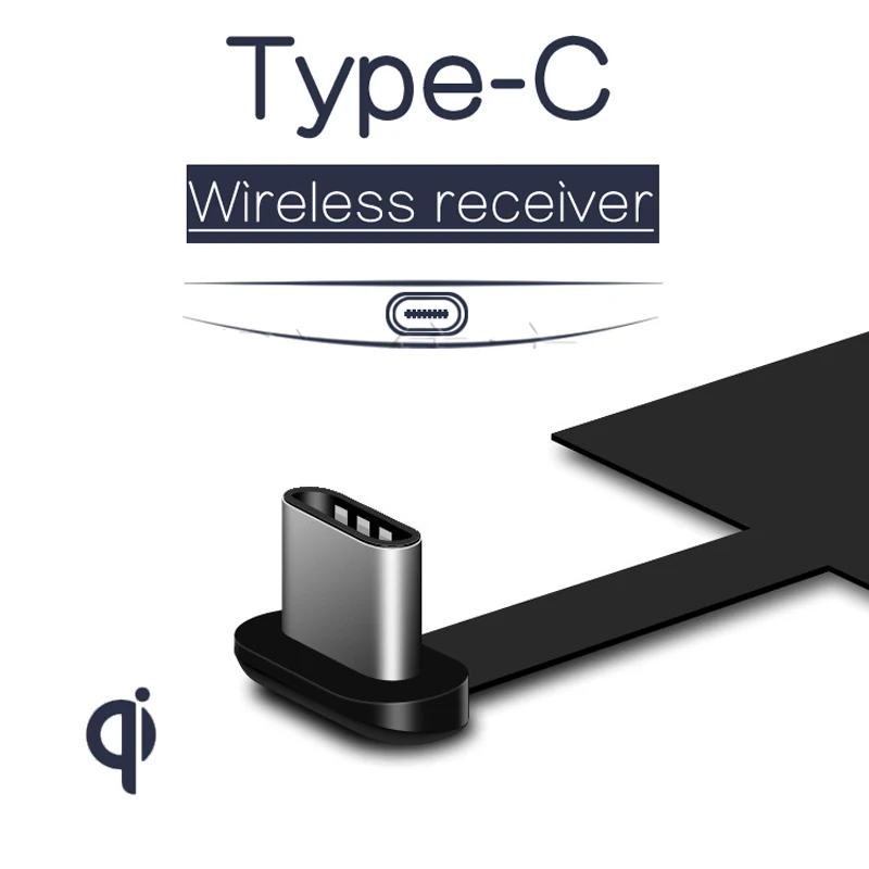 

Type-C Qi Wireless Charging USB-C Qi Receiver Module With Type C Interface For Xiaomi 5 for Huawei for ZTE for Oneplus 2 3