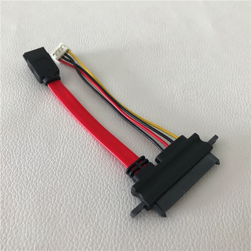 Buy 100pcs/lot SATA Hard Drive Power Data Cable 2 in 1