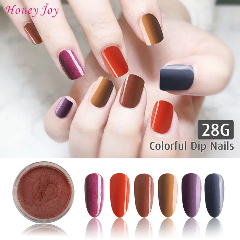 

Fine 28g/Box Nude Lilac Grey Dip Powder Nails Dipping Nails Stronger Natural Long-lasting Nail No UV Light Cure Safe Odorless