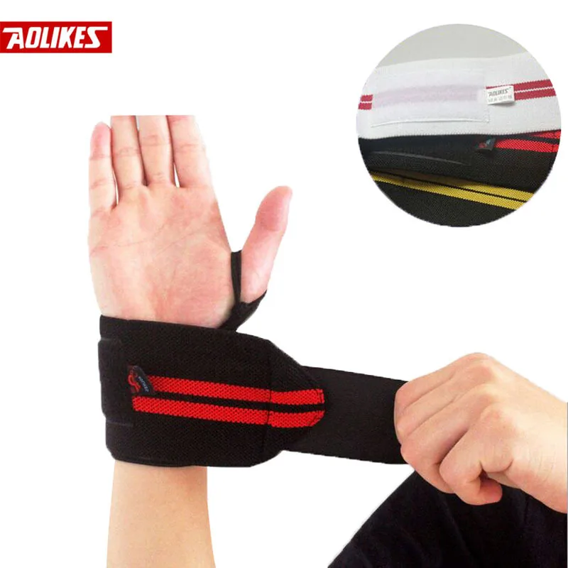 Professional Weight lifting wristband gym wrist support straps wraps