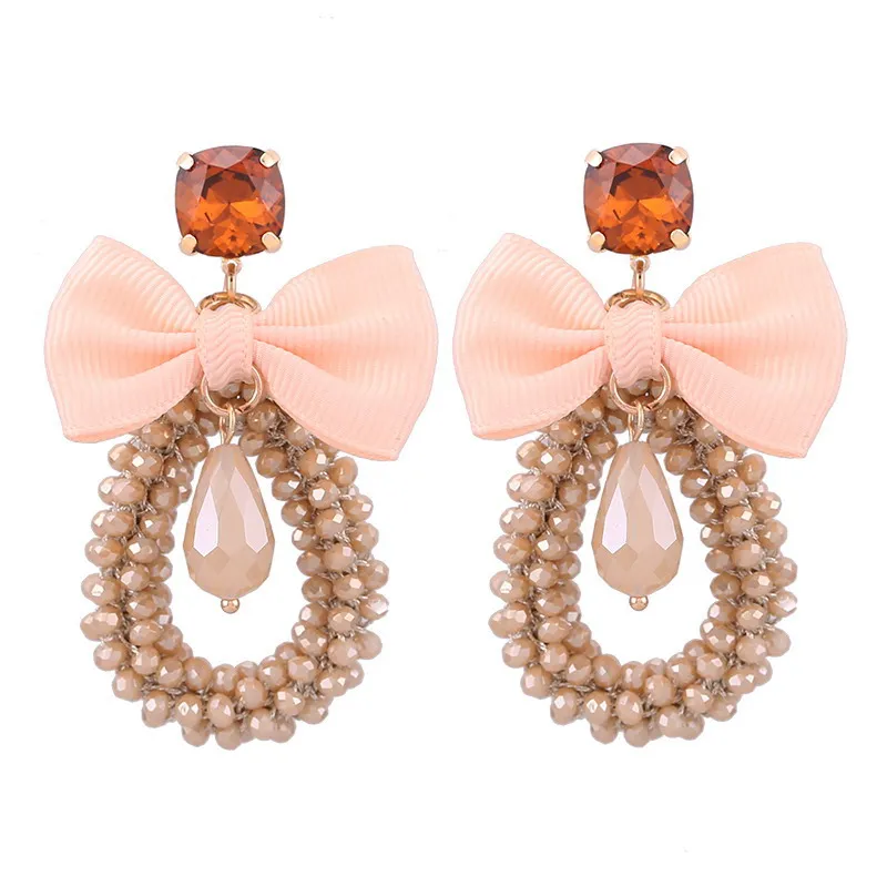 Earrings Brown