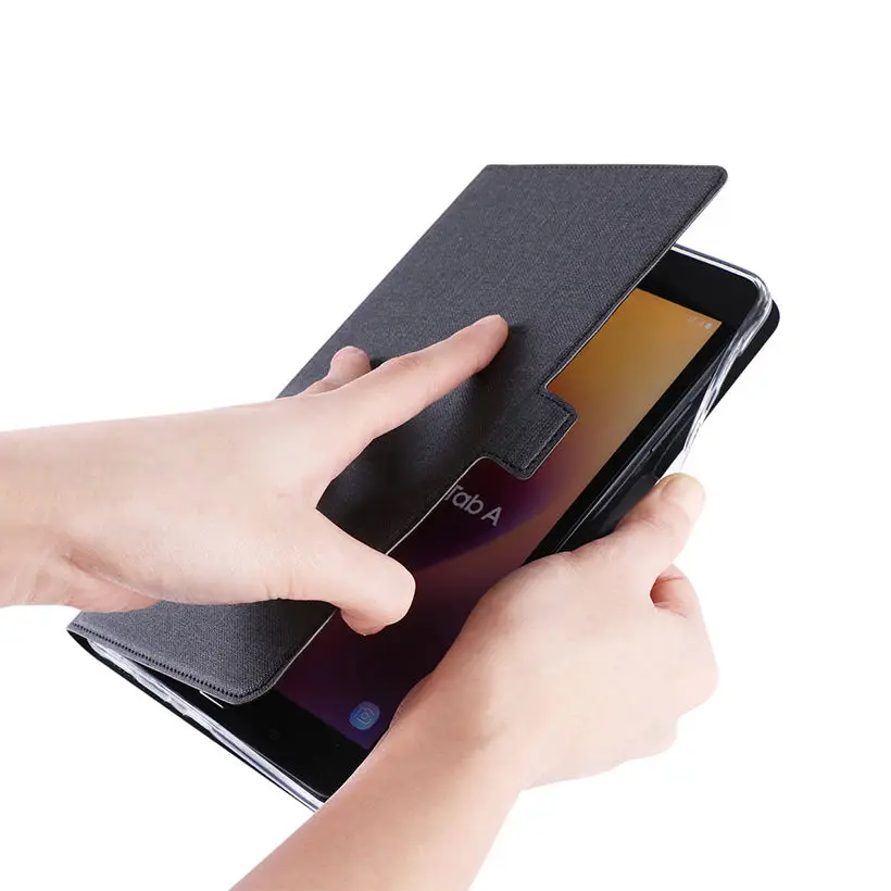 Роскошный чехол для samsung Galaxy Tab A 8,0 T380 T385 SM-T385 8,0 дюймов, умный чехол, подставка для планшета, Чехол+ пленка+ ручка