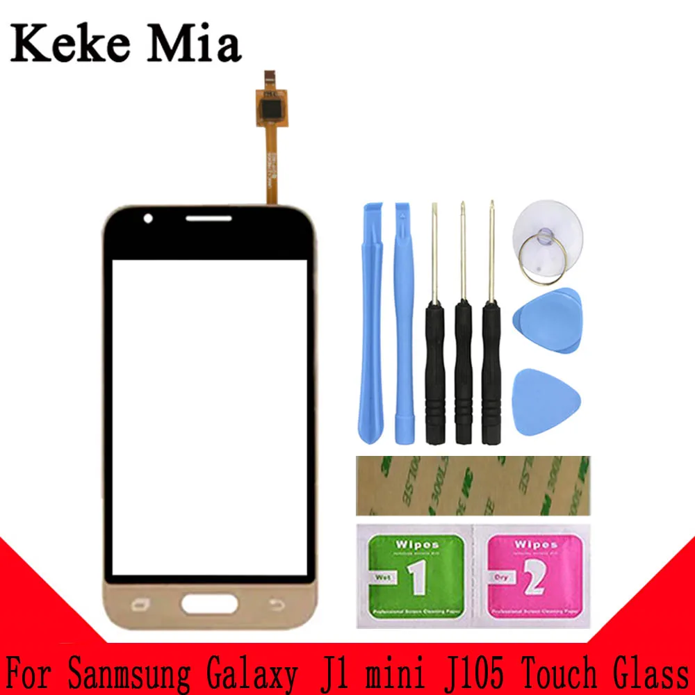 Keke Миа 4," сенсорный экран для samsung Galaxy J1 mini J105 J105H J105F J105B J105M SM-J105F дигитайзер стеклянная панель