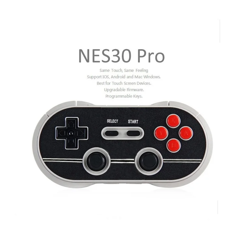 Classic 8Bitdo NES30 Pro Wireless Bluetooth Game Controller For Android ...