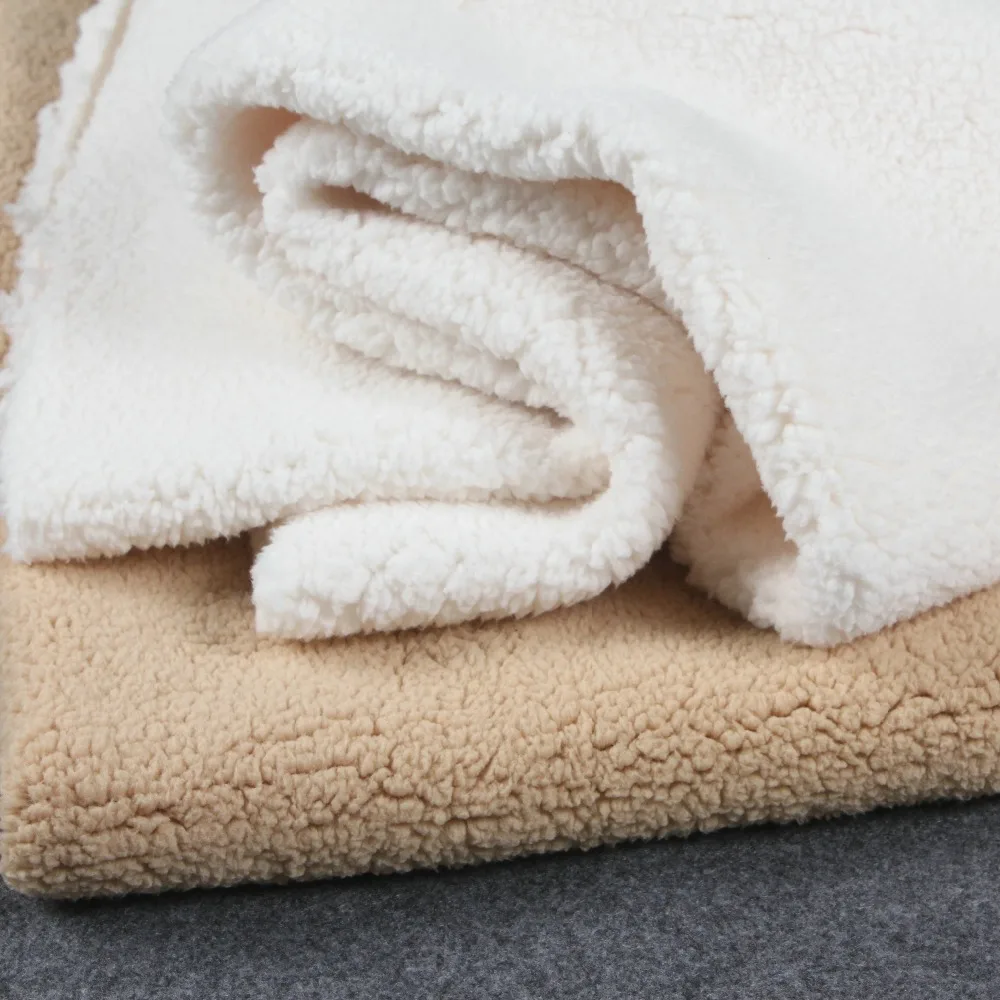 Free shipping 150 x 50cm Coral fleece fabric cloth DIY sweater inner