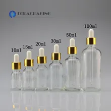 5/10/15/20/30/50/100 мл прозрачная капельница флакон для реагента пипетки сущность масло Пустые Косметические контейнер Сыворотки упаковки для макияжа многоразового использования