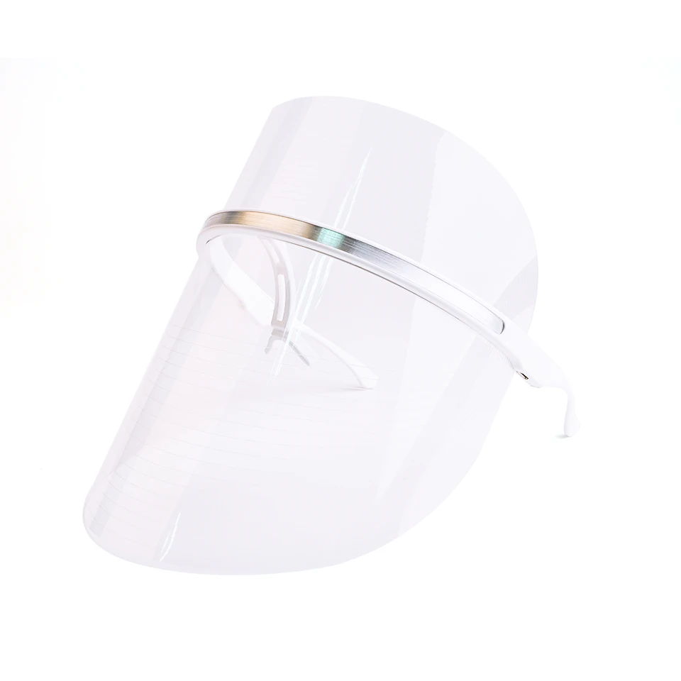 

3 Colors LED Photon Facial Mask USB Phototherapy Light Face Pores Shrink Rejuvenation Face Skin Tighten Tool Beauty Instrument