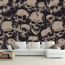 Beibehang пользовательские обои высокого класса характер Череп художественный фон стены гостиной спальни ТВ фон фрески 3d обои