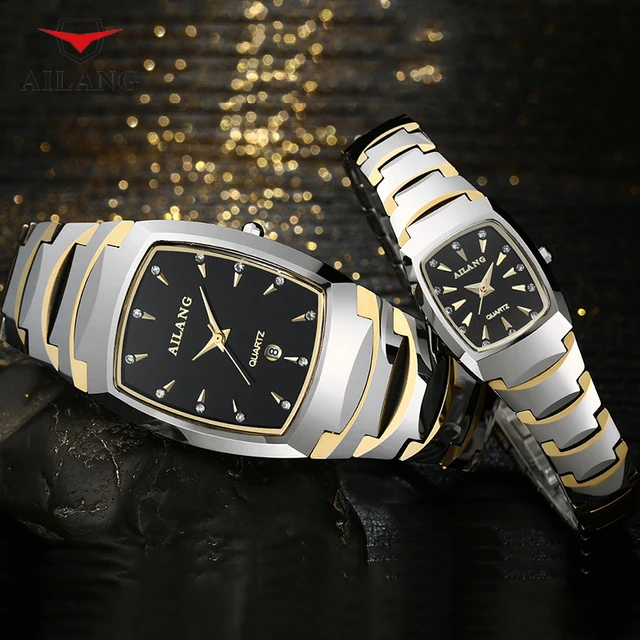 AILANG Simple Quartz Watch Men Women Scratch-proof Tungsten Steel Watches Vintag AILANG Simple Quartz Watch Men Women Scratch-proof Tungsten Steel Watches Vintag