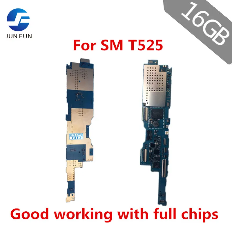 

JUN FUN Motherboard For Samsung Galaxy Tab Pro 10.1 T525 Unlocked 16GB Mainboard Android OS Logic Board With Chips Replace
