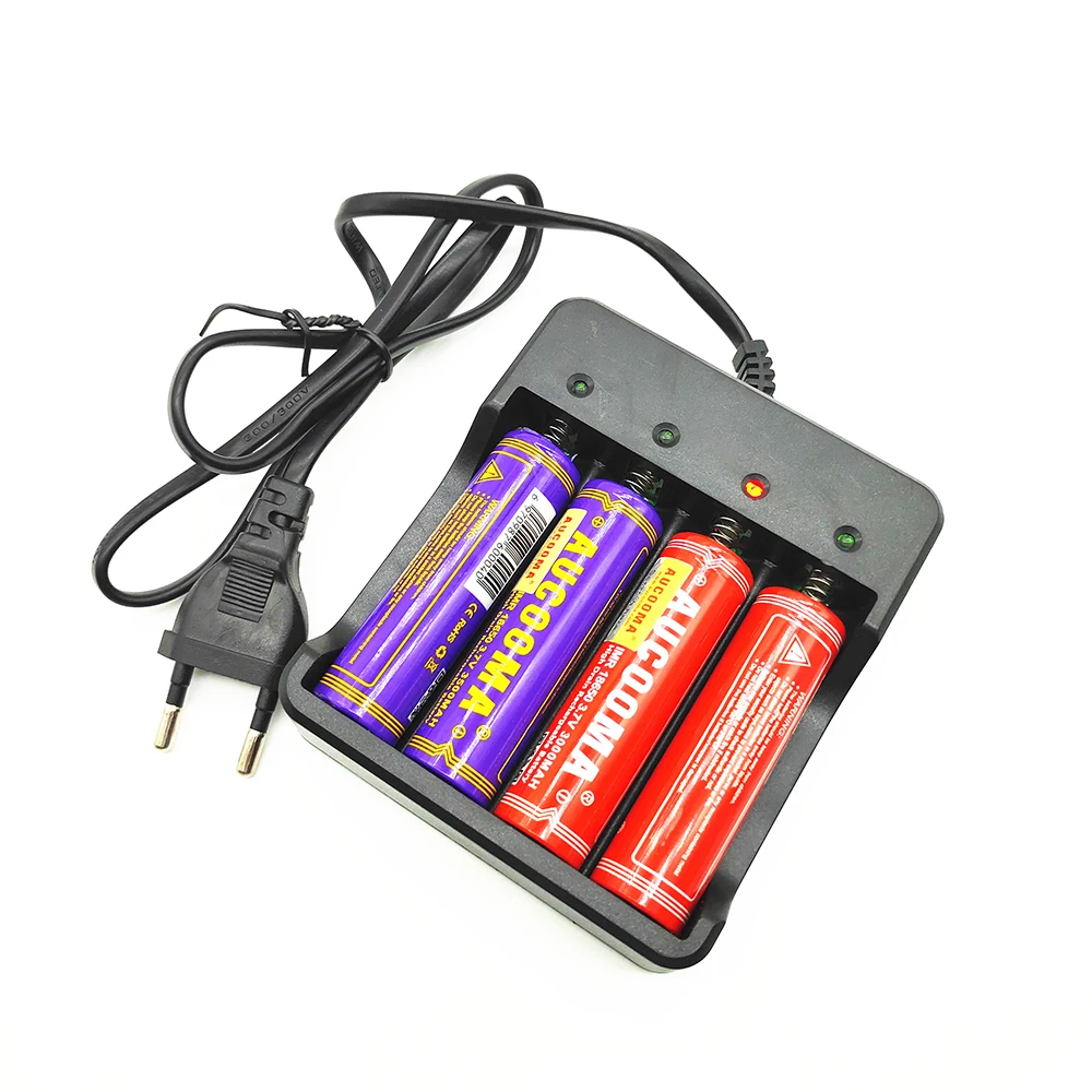 18650 Vape Battery Charger 100-240V 4 Slots Electronic Cigarette Smart Charger for 18650 Lithium-ion Battery EU Plug 18650 Vape Battery Charger 100-240V 4 Slots Electronic Cigarette Smart Charger for 18650 Lithium-ion Battery EU Plug