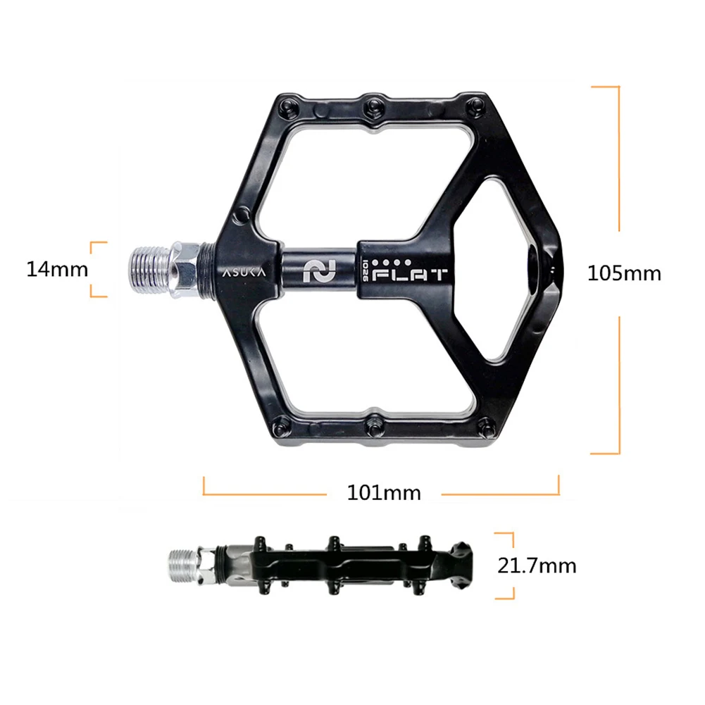 Велосипедные педали, плоская платформа, педали, большие педали с фиксированной передачей, педали для шоссе