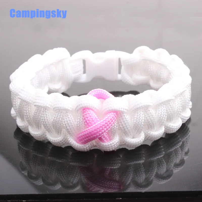 CAMPINGSKY PARACORD أساور كيت العسكرية الطوارئ بقاء سوار سحر أساور CAMPINGSKY PARACORD أساور كيت العسكرية الطوارئ بقاء سوار سحر أساور