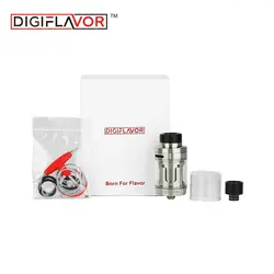 Оригинальный Digiflavor Themis RTA 5 мл Емкость 25 мм двойная катушка герметичная RTA две катушки строит E-cig Vape испаритель Zeus Dual RTA