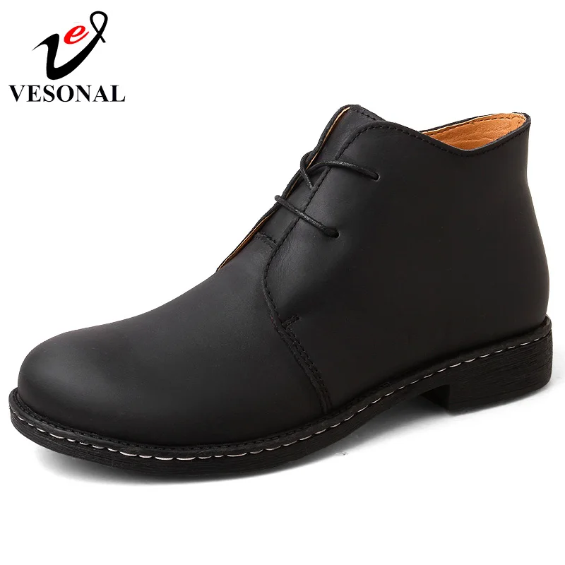 Quente 205 Ankle 2018 Vesonal Genuínos Adulto With Inverno Boots Negócios Boots Calçado Masculina Boots black Curto Da Neve Moda Do Sapatos brown De Black Couro Plush Fur Pele Botas 5q1a5C