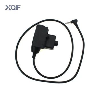 

U94 PTT 1pin Cable Plug Military Adapter Z113 Standard Version for Walkie Talkie Yaesu Vertex VX-3R VX-110 FT-10R Two Way Radio