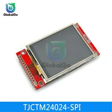 Best Price 2.4 inch White LED Backlight Display Touch Module Sensor 2.4" TFT LCD Serial Port Module 240RGB*320Dots Micro SD Card ILI9341
