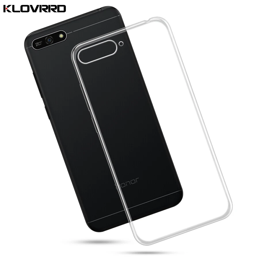 

Phone case For Huawei Y5 Prime 2018 Ultra Thin Transparent Soft TPU Case For Honor 7A Play 7 Clear TPU Soft Back Cover Shell