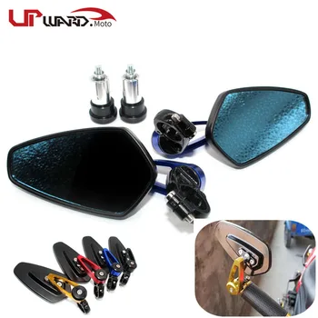 

For YAMAHA TMAX T-MAX530 500 XJR1300 XJR1200 VMAX 1700 SMAX 155 Motorcycle 22mm 7/8"Handle Bar Grips End Rearview Side Mirrors